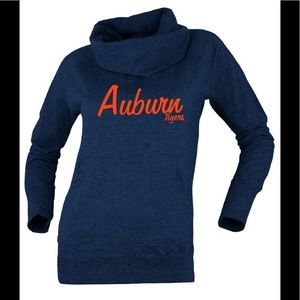 Auburn Tigers Womens Cozy Cowl , Navy Mix